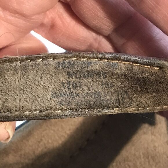 Eastland Brown Leather Ankle Strap Sandals Women's 7.5 Double Buckle Shoes - Picture 9 of 11